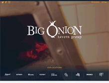 Tablet Screenshot of bigoniontaverngroup.com